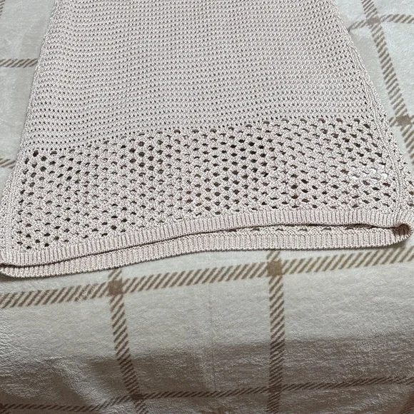 Ann Taylor Beige Knit Midi Skirt - Picture 4 of 6